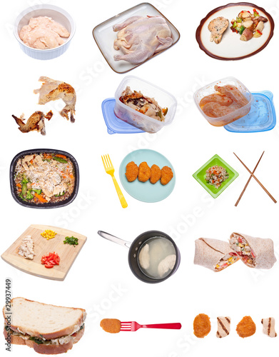 Collection of Chicken Themed Items