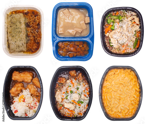 Collection of Six TV Dinners