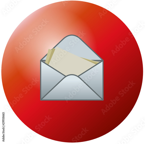 E-mail glossy icon