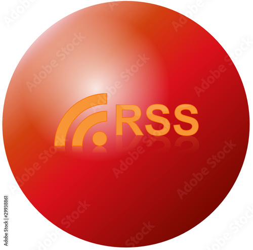 Rss glossy icon