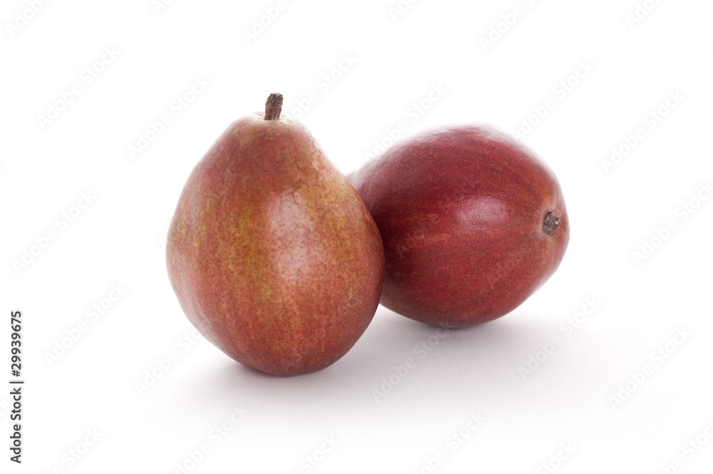 Fototapeta premium red pears