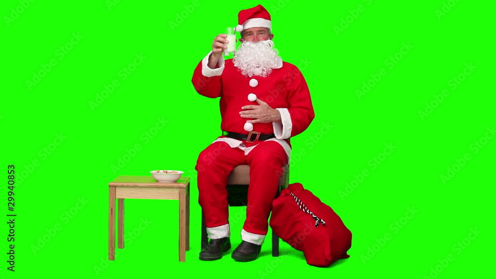 Santa Claus is hungry Santa Claus is hungry