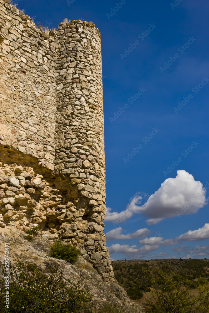 Naklejka premium La torre y la nube