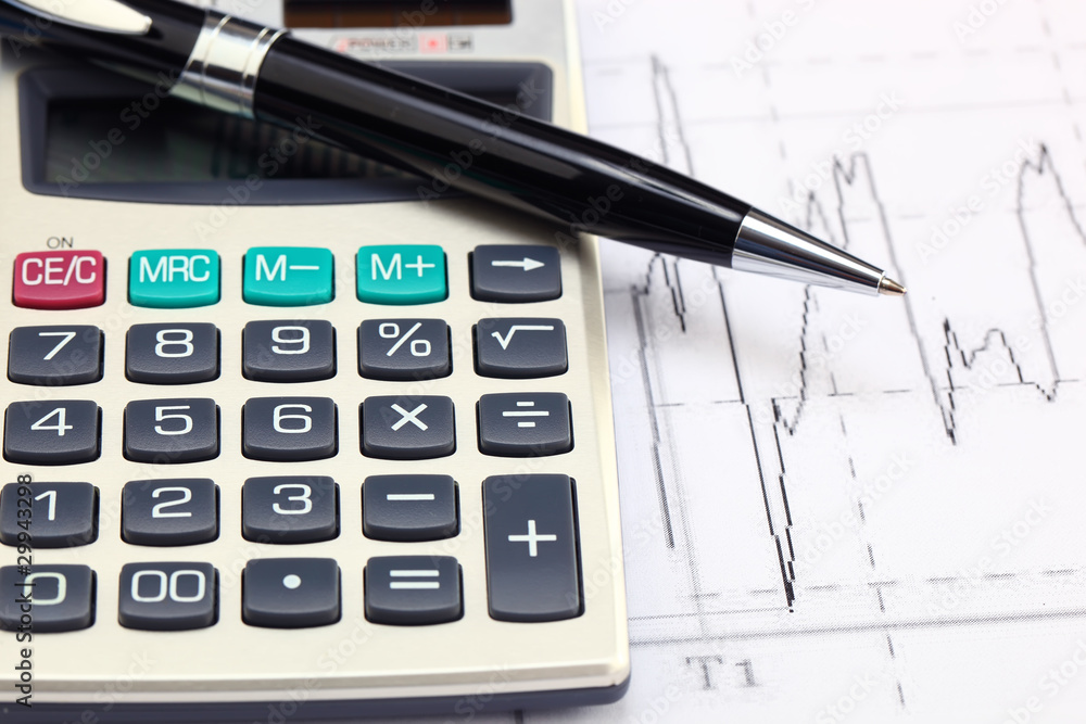 financial charts and graphs on the table financial charts and graphs on the table