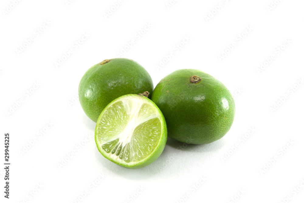 lemon slice on white background lemon slice on white background