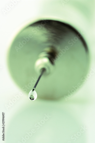 Syringe close-up