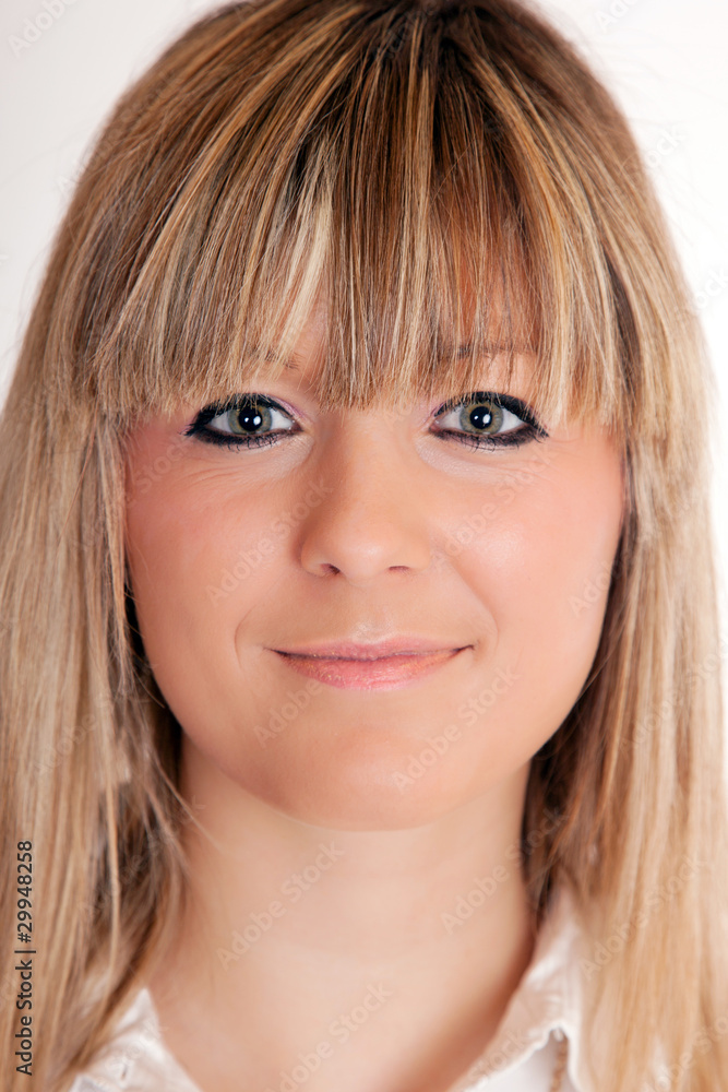 Portrait einer jungen blonden Frau 808 Portrait einer jungen blonden Frau 808