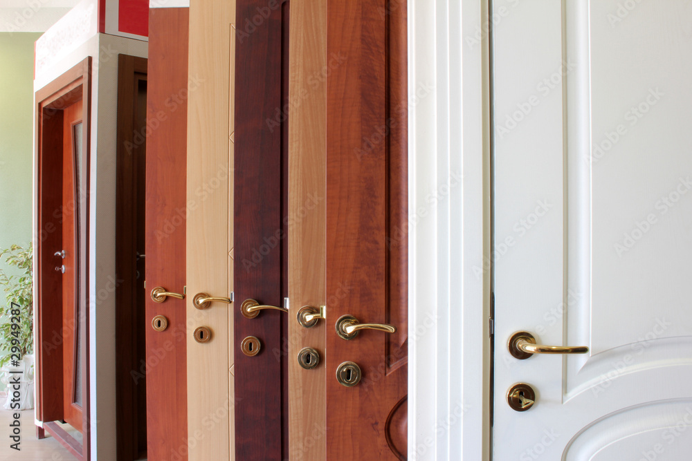 Obraz premium wood door