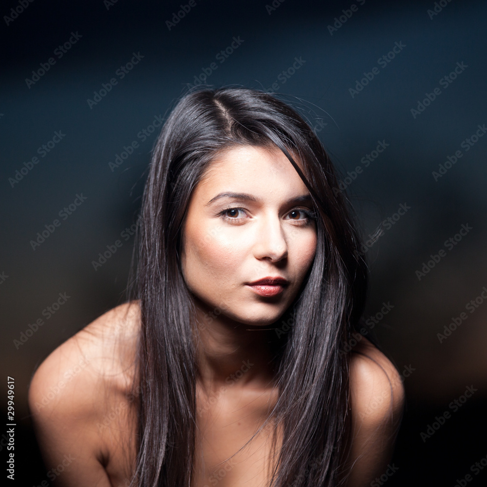 a portrait of a young woman at sunset, looking into the camera, a portrait of a young woman at sunset, looking into the camera,