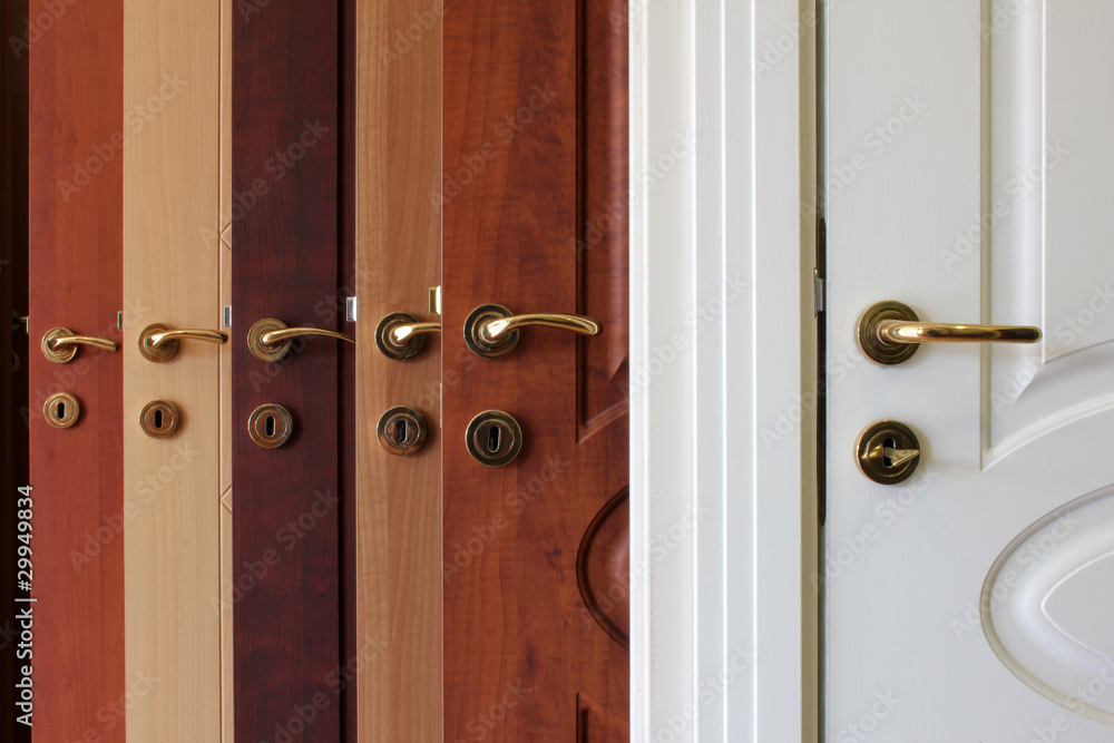 Obraz premium wood door