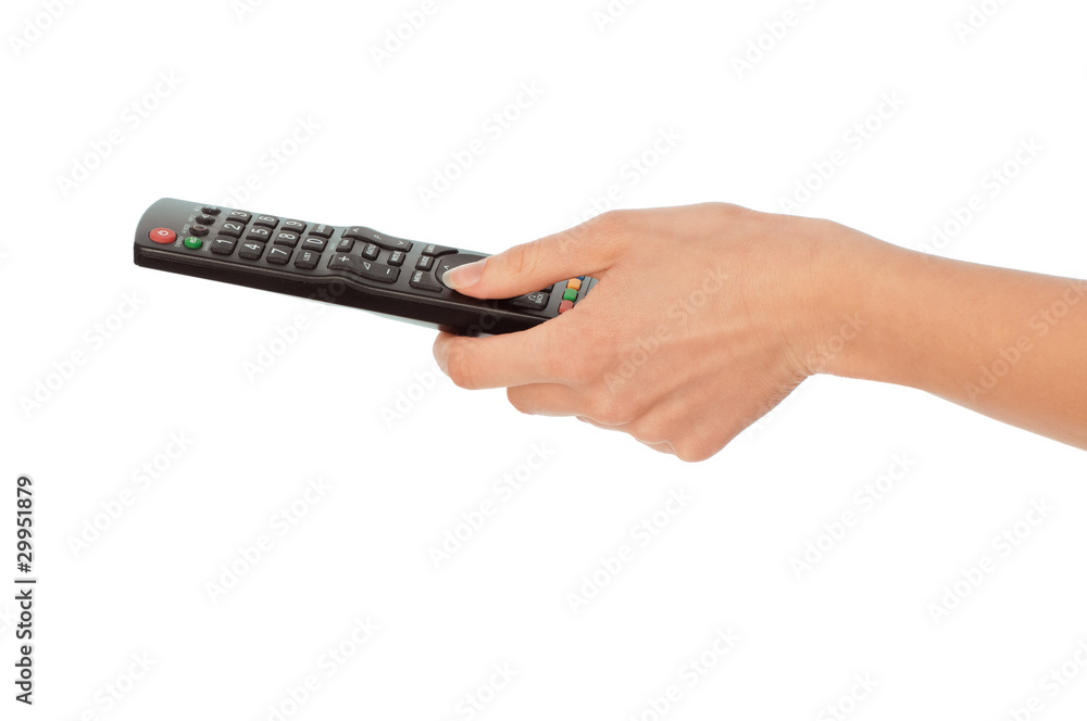 television control panel