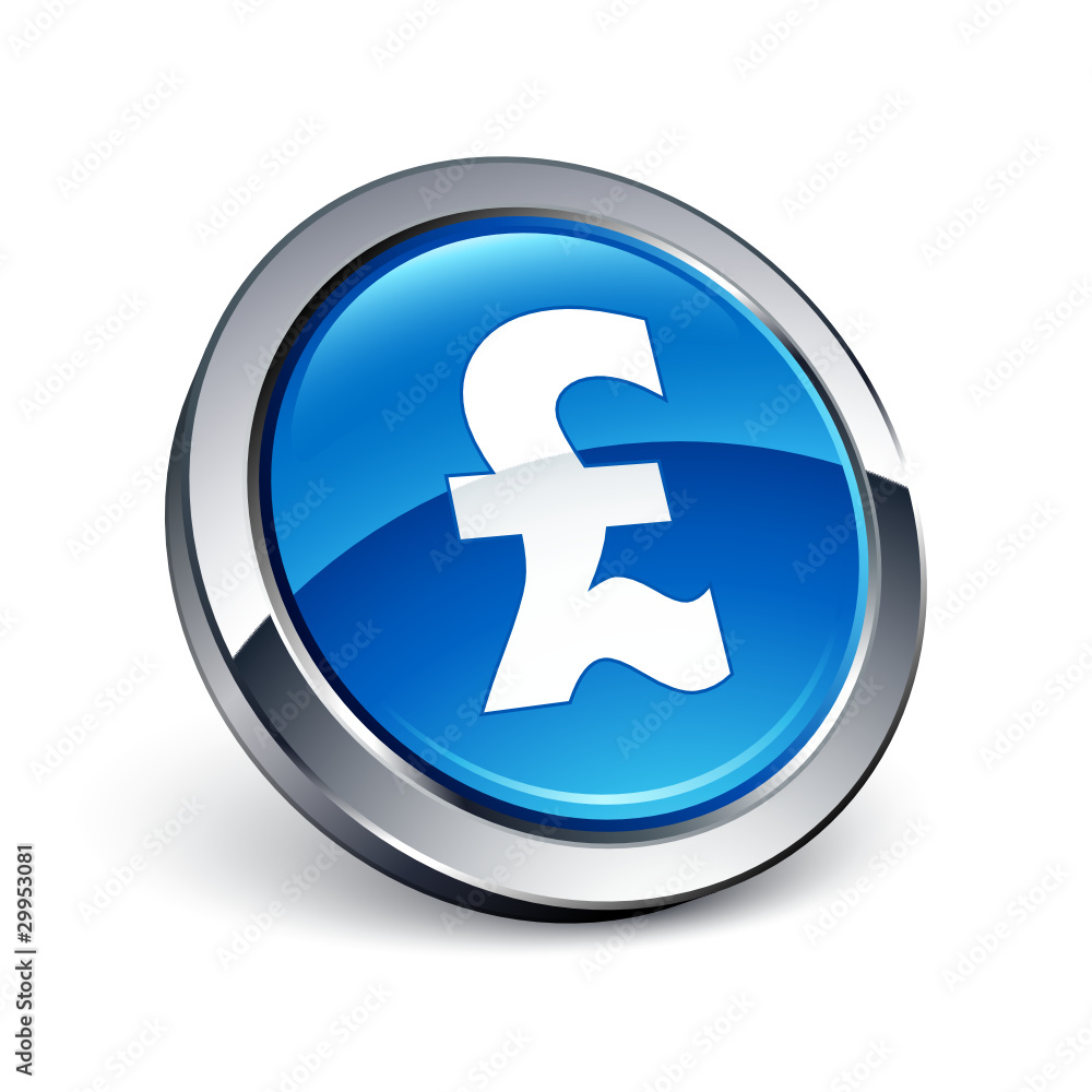 icône bouton internet livre sterling icône bouton internet livre sterling