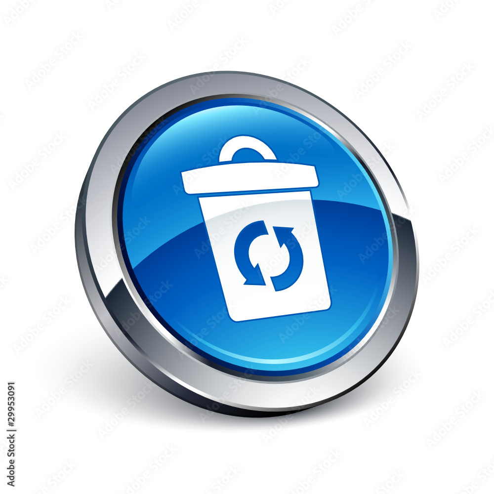 icône bouton internet poubelle icône bouton internet poubelle