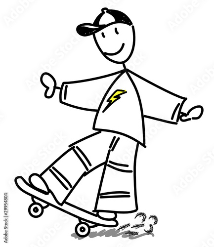 Skateboarder