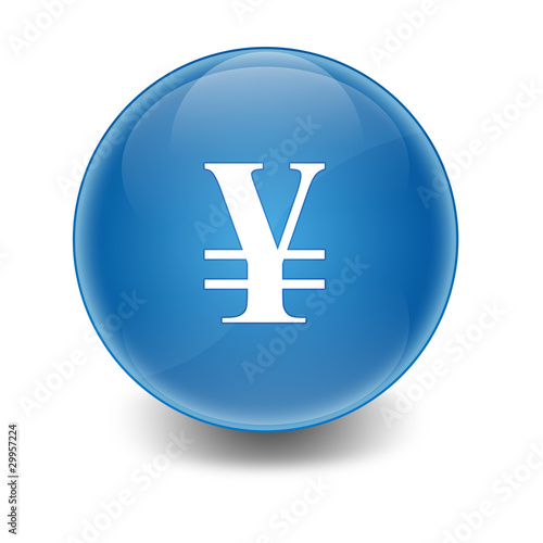 Free Download Esfera brillante texto Yen - GFXLoad