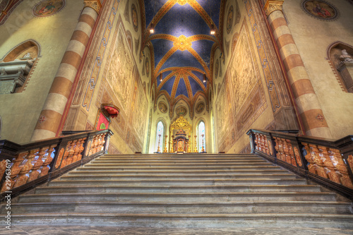 San Lorenzo cathedral interior. photo