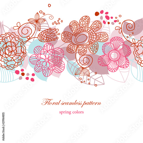 Floral seamless pattern