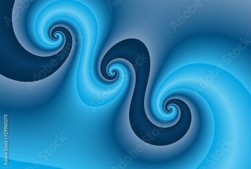 spirales bleues © titibleue