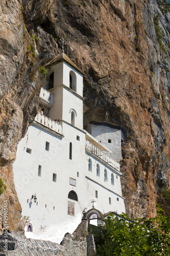 Obraz na płótnie Monastery of Ostrog built, Montenegro w salonie