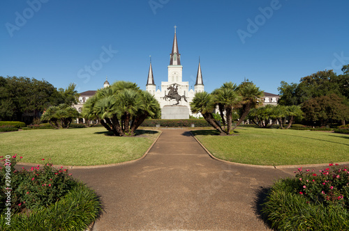 Saint Louis Cathedral in New Orleans French Quarter
