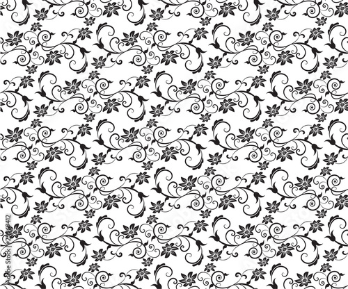 Seamless flowers