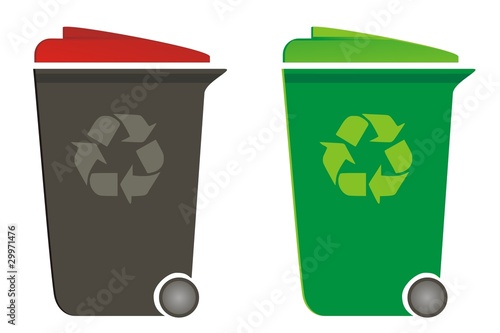 kosz na śmieci śmietnik segregacja eco pojemnik na odpady