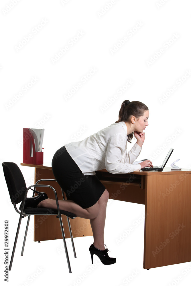 Fototapeta premium Businesswoman in the office