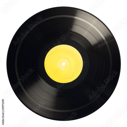 Old vinyl record