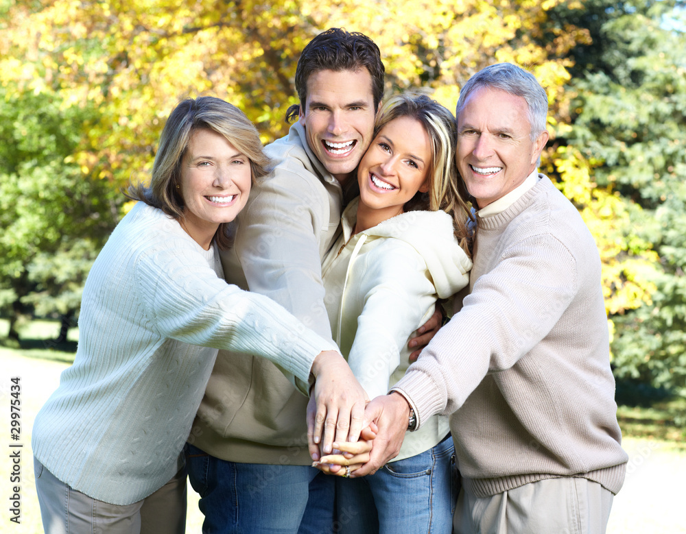 Obraz premium Happy family