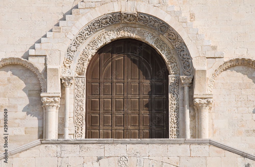 Cathedral portal. Trani. Apulia.