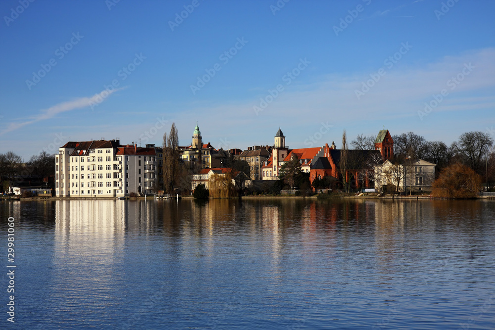 Fototapeta premium Freizeit und Erholung in Treptow Köpenick Berlin