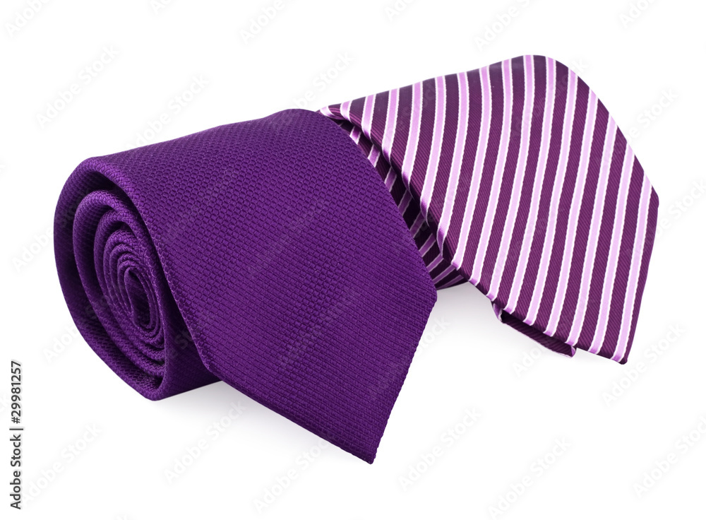 bright and fashionable ties on a white background bright and fashionable ties on a white background