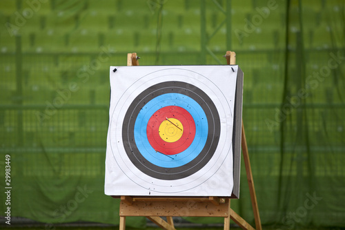 Zielscheibe mit Ringen