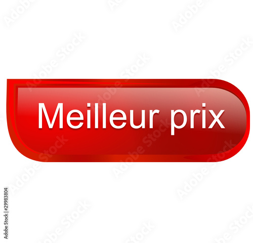 meilleur prix sur bouton design rouge