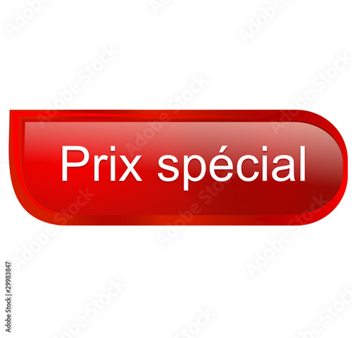 prix spécial sur bouton design rouge