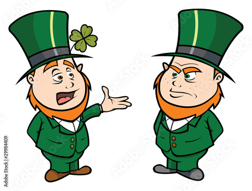 Leprechauns talking