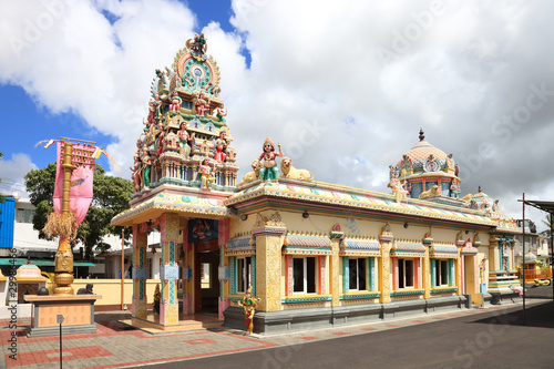hindu temple in Mauritius capital city Port Louis