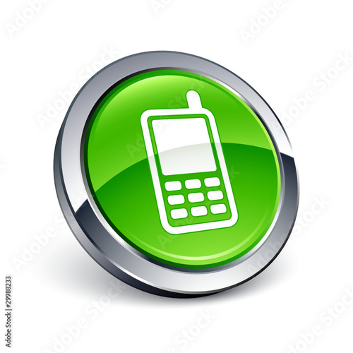 icône bouton internet téléphone