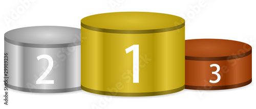 winner podium