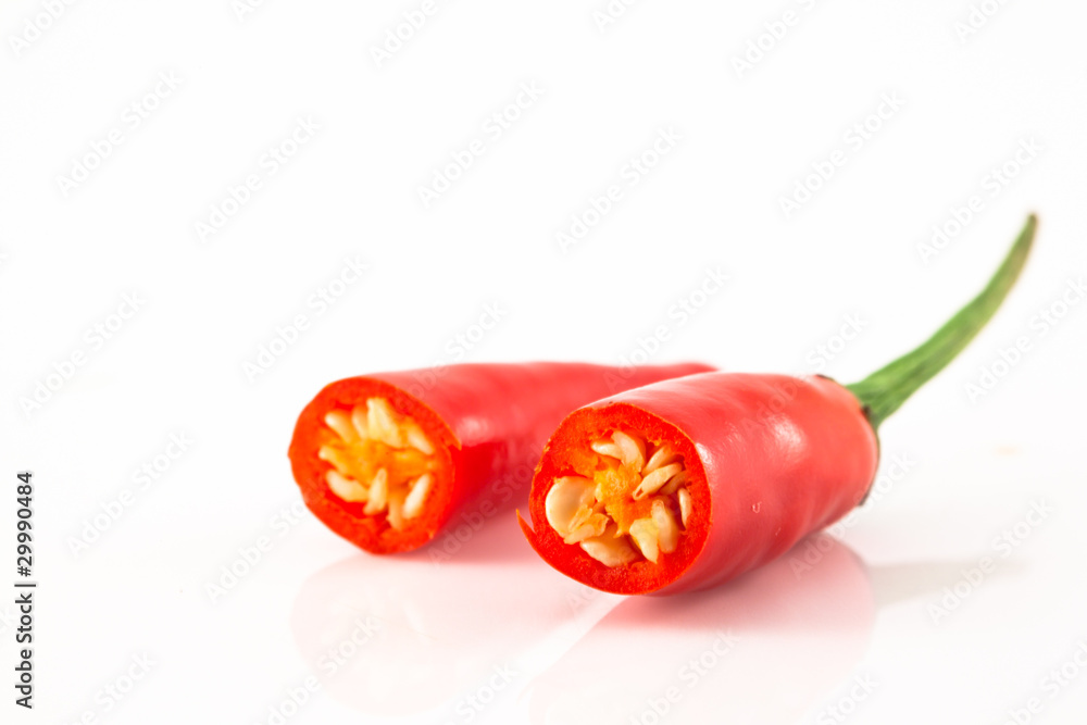 chili isolated background chili isolated background