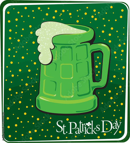 Green Patrick's beer