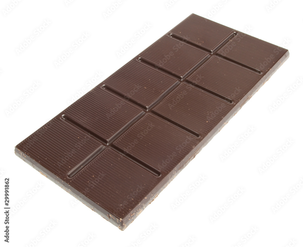Close up of a chocolate bar Close up of a chocolate bar