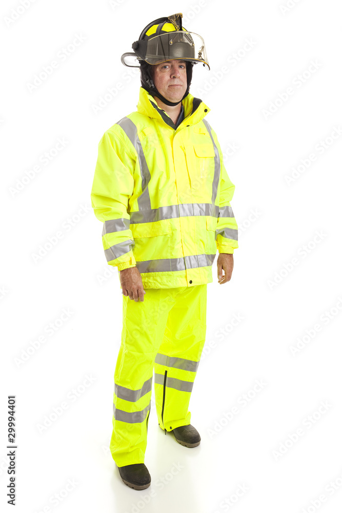 Firefighter Full Body Isolated Firefighter Full Body Isolated