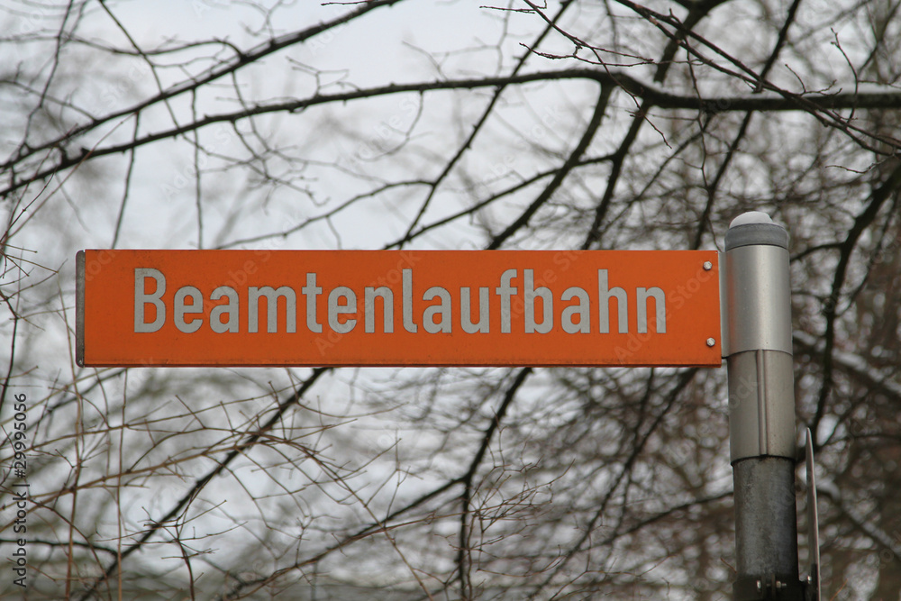 Beamtenlaufbahn