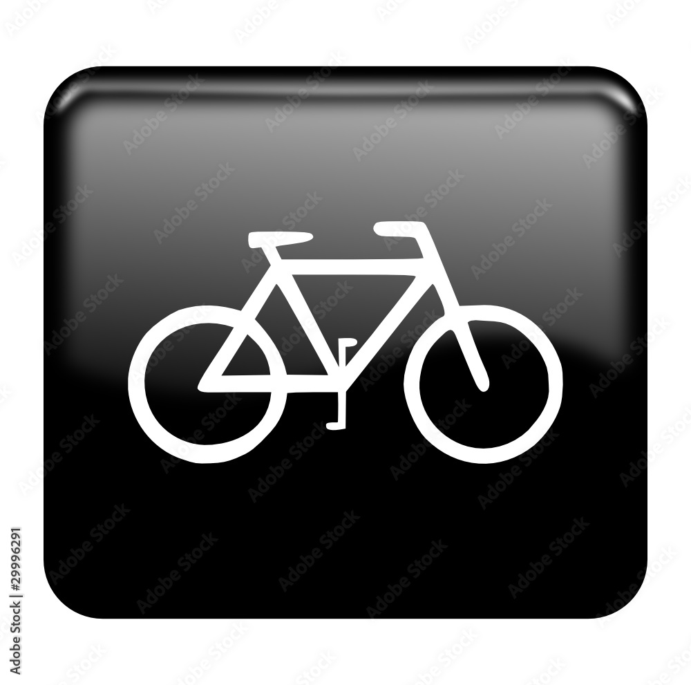 Bike glossy icon Bike glossy icon