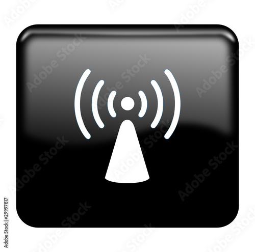 Wi-fi glossy icon