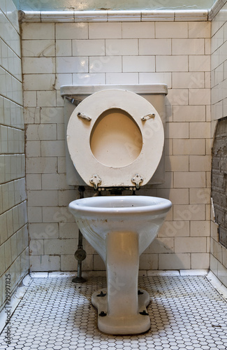Fotografía Grunge dirty filthy old toilet