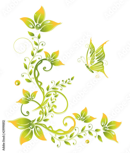 Frühling, Ranke, flora, Blumen, Blüten, filigran