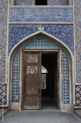 porte de mosquée, Boukhara