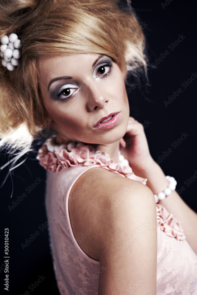 Retro portrait and styling Retro portrait and styling